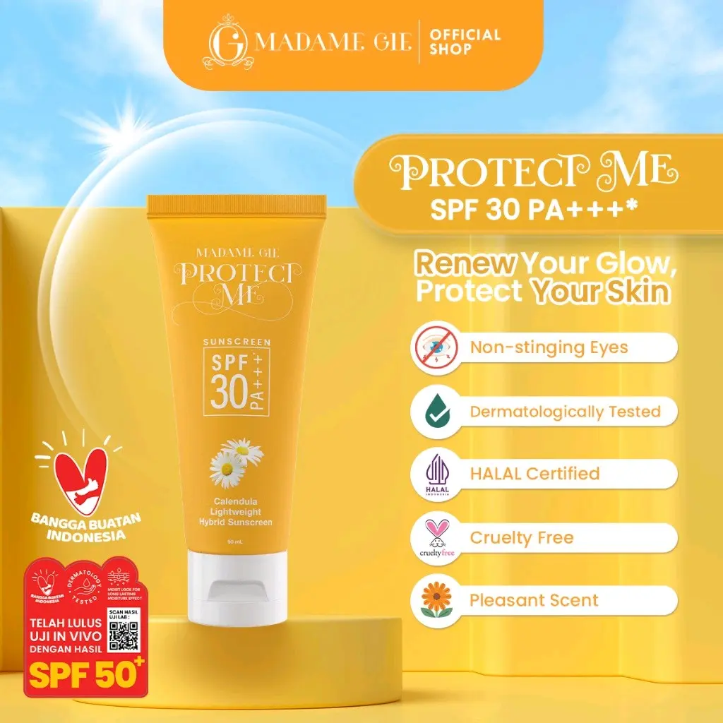 Madame Gie Sunscreen Protect Me SPF 30 PA+++ 60ml