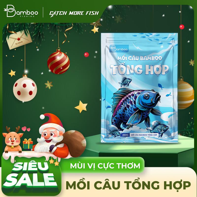 Mồi Câu Tổng Hợp Bamboo Fishing 250gr Thích Hợp Câu Chép Diếc Rô Phi Tự Nhiên Và Dịch Vụ