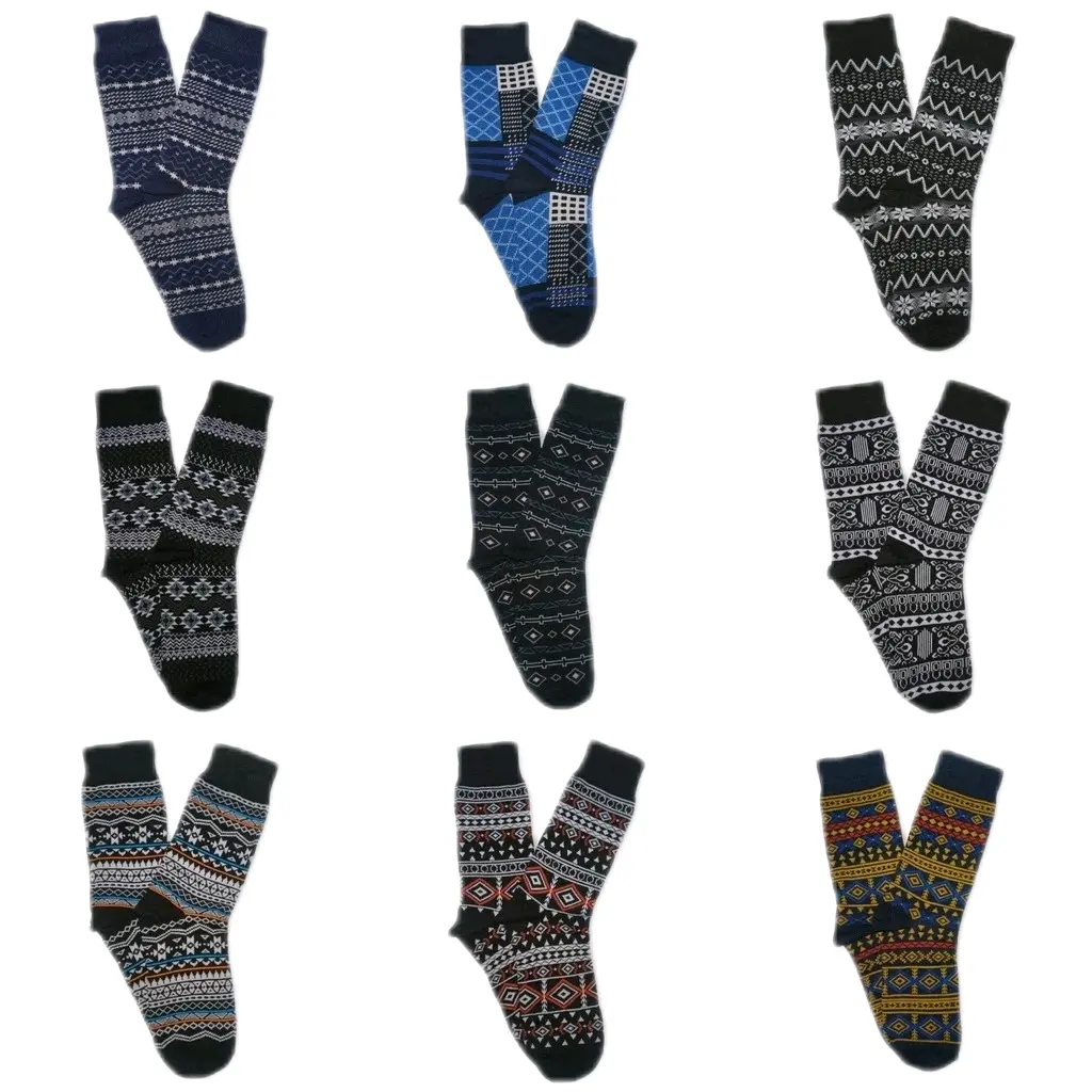 kaus kaki kantoran oldschool motif trebal bahan tebal  Pria Panjang Kerja