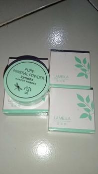 Product Review of Bedak Tabur Makeup Setting Powder Kontrol Minyak Tahan Lama 3607 Wajah from N**g A**e 1