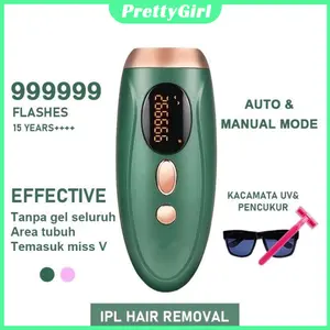 【READY STOCK】IPL laser Hair Removal Permanent Perontok IPL laser Penghilang Bulu Sakit 999999 Flash Ketiak