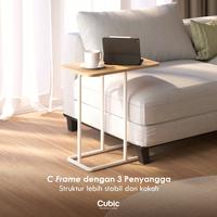 Gambar Cubic Meja Samping Sofa Minimalis / Meja Laptop Nakas Sidetable / LIVINA ST 50 J - Isi 1 dari Cubic Home & Living Kab. Gresik 4 Tokopedia