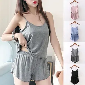 BAJU TIDUR WANITA SEXY L & XL JUMBO/SETELAN TANKTOP WANITA/SETELAN WANITA POLOS