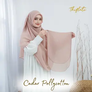 Thiflati Cadar Tali 2 Layer Bahan Pollycotton Cadar Saudi Ukuran 30x50cm Super Nyaman