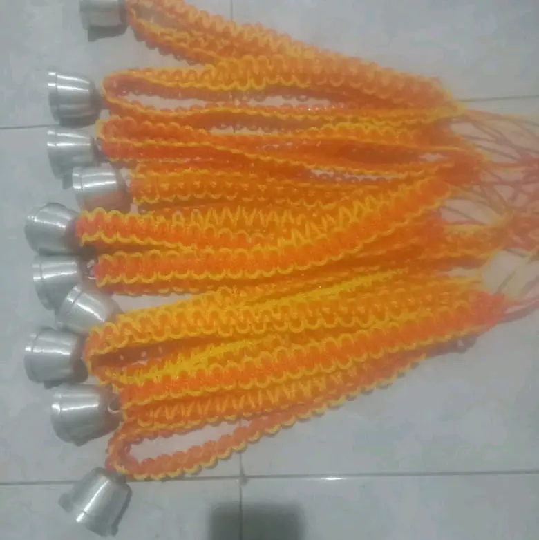 kalung sapi lonceng perunggu p 40 cm