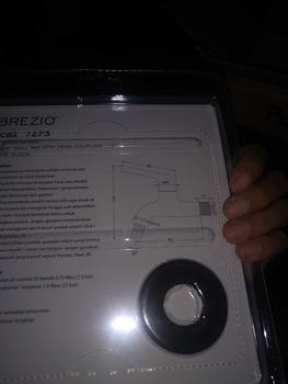 Product Review of BREZIO Keran Mesin Cuci Selang Taman FCBZ 7273 /  Dinding Tembok Kran Air Black from e**2 1