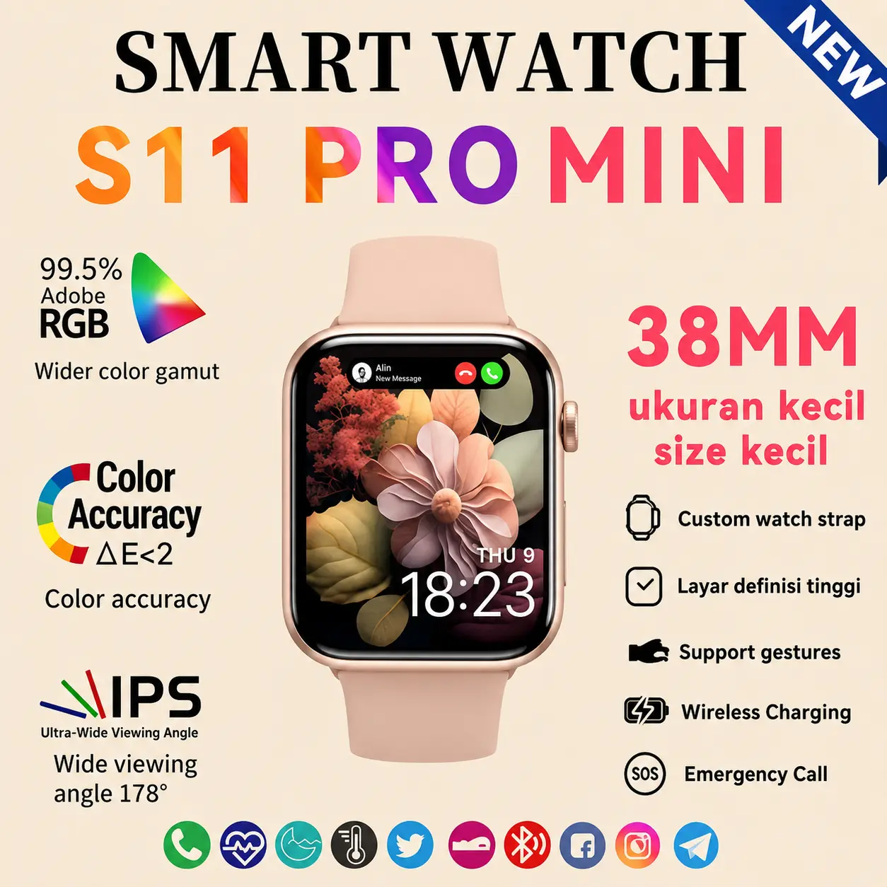 [4G Sim card] Yincoree 4G Smartwatch S11 Pro Max SIM CARD Bluetooth GPS ...