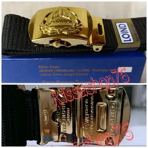 Ikat Pinggang Gesper Korpri Loind Slorok Emas