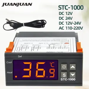 STC-1000 Temperature Controller Thermostat Thermoregulator Incubator Relay Brewing Incubator Heater Cooler 12V 24V 220V - W1021