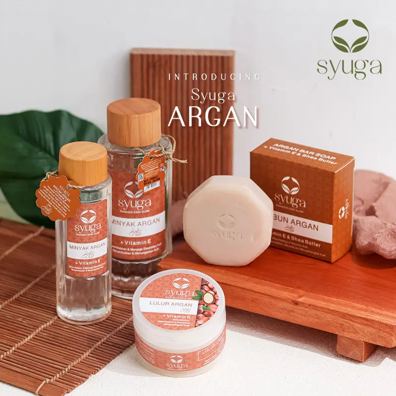 Syuga Minyak Zaitun - Perfume Body Oil dengan Vitamin E (Menyamarkan Stretch Marks dan Bekas Luka) Minyak PIjat Olive Oil | Minyak Argan | Minyak VCO | Minyak Jojoba 6
