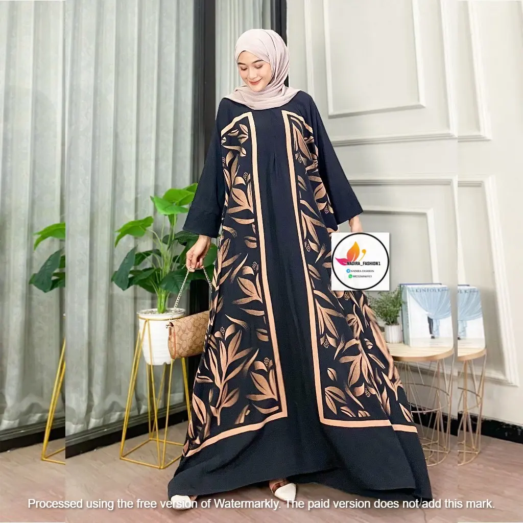 Kaftan Tulip Rayon Uzbekistan Bandung by Gamis Rayon Indonesia Jumbo Super Premium Busui Kekinian