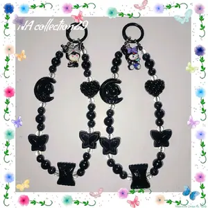 Straphone /Gantungan Handphone Hitam