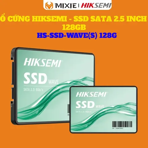 Ổ CỨNG - SSD SATA HIKSEMI 128GB SATA 2.5inch - Bảo hành 36 Tháng.