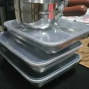 MAKSAN * HBD FREE CENTONG 2PCSPanci sup+1Tutup+GRATIS 3PCS NAMPAN Panci Sup Anti Lengket Panci Kecil Gaya Jepang Panci Salju Mie Instan 316 Panci Susu Kecil Baja Tahan Kar