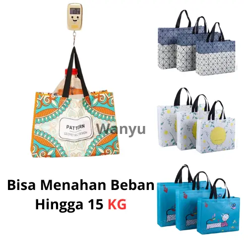 ( CUCI GUDANG ) Varian SDA1 / Tas Jinjing / Tas Belanja / Tas Spunbond / Tas Souvenir / Tas Jinjing Wanita / Tas Lipat / Tas Kado / Kantong Belanja 1