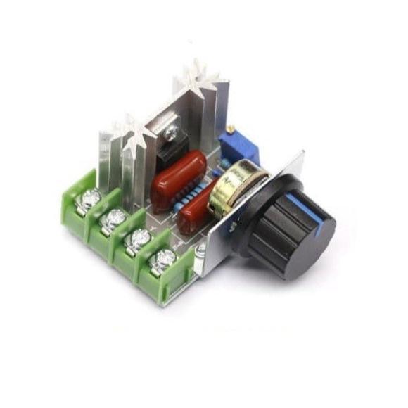 Dimer Dimmer Ac 220V 2000W Pengatur Kecepatan Putaran Gerinda Bor dll 3