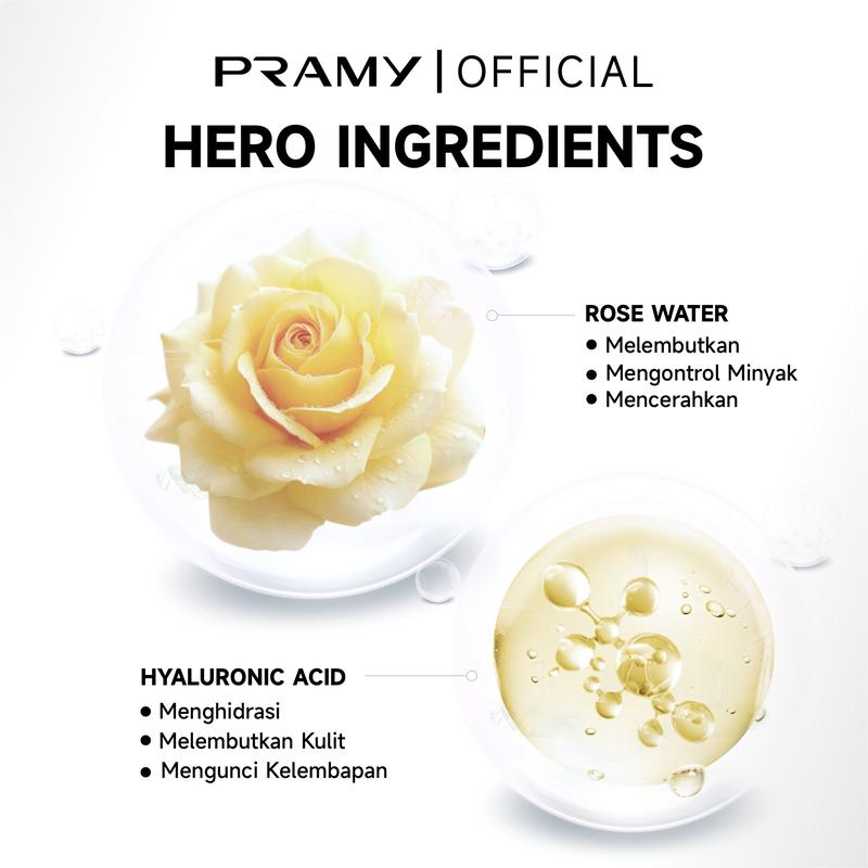 [Special Price] Pramy Moisturizing Setting Spray Matte | Dewy Finish – 30ML | Anti Cakey and Long Lasting Makeup Hingga 12 Jam | Moisturizing Flawless and Glowing Micro Fine Mist |  Melembabkan Kulit dan Mengontrol Minyak Berlebih | Primer Fixing 5