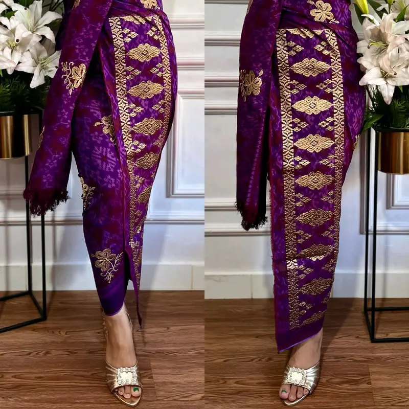 Kamen Lembaran + Endek + Tenun + Tumpal Songket + Selendang Kain Seragam 5