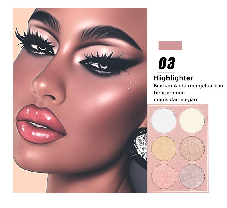 Product Introduction of IGOODCO 67 color eye shadow book 8