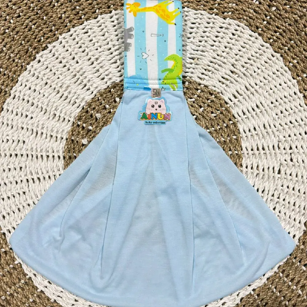 Geos biru mtif hujau