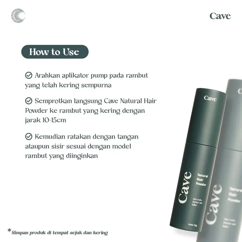 Cave Natural Hair Powder 10 gr 3