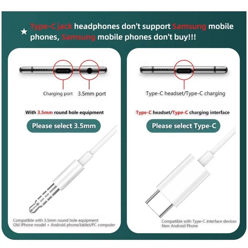 Tai Nghe Chơi Game Có Dây HiFi Âm Thanh Vòm - Jack 90° Type-C & 3.5mm, Có Mic | Tương Thích Samsung Galaxy S24/S23 & iPhone 15, Trải Nghiệm Âm Thanh Đỉnh Cao 7