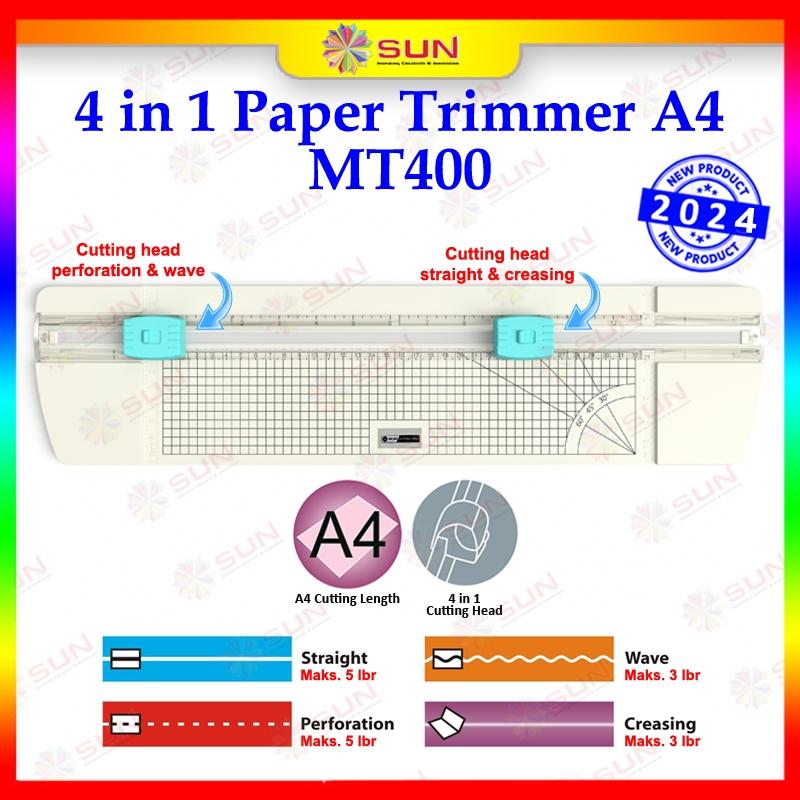 ALAT POTONG KERTAS 4 IN 1 A4/A3 VERTIKAL 30 CM /12 IN 1 863 A4 - SUN ...