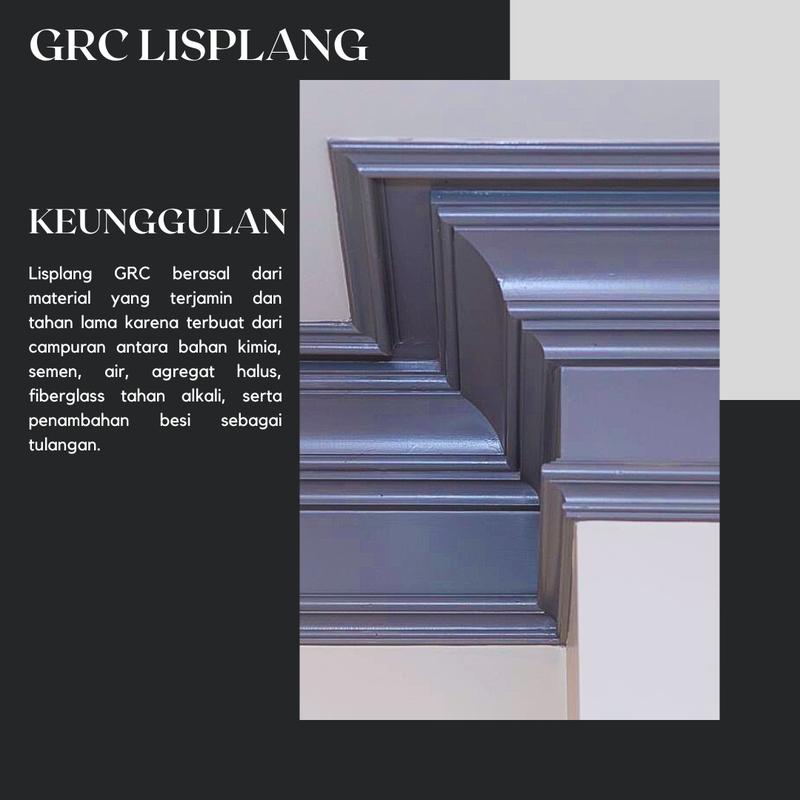 GRC Lisplang || Lisplang Beton || Menyediakan Pembuatan dan Pemasangan jenis dan motif Lisplang GRC dengan berbagai ukuran. 3