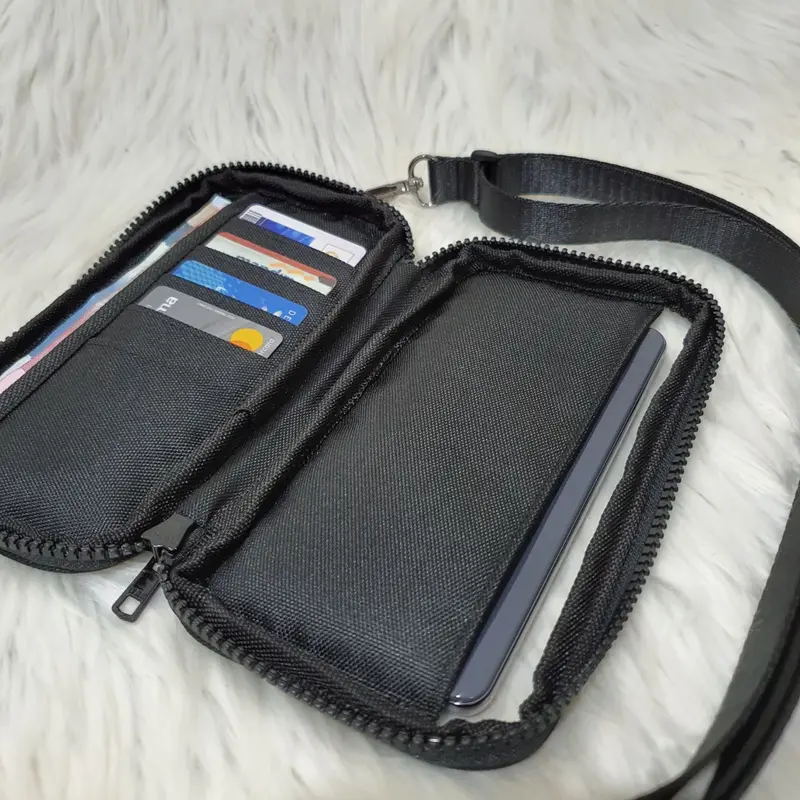 DG3 Tas Dompet Hanging Phone Sako Wallet Gantung Kalung Leher Selempang Hp Kartu Koin Paspor Kunci Hape Dan Uang Pria Wanita Serbaguna Cowok Cewek Terbaru Kekinian Fz 6