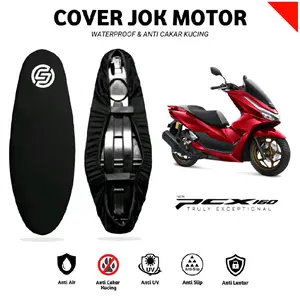 Sarung Jok Motor PCX 150 PCX 160 Cover Jok Motorcycle Waterproof & Anti Cakar Kucing Kualitas Premium
