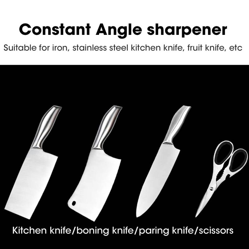 Product Introduction of 1set  Sharpening Frame Professional Fixed Angle Sharpener Whetstone High Precision Grinder Sharpening Tools W/Rail 27