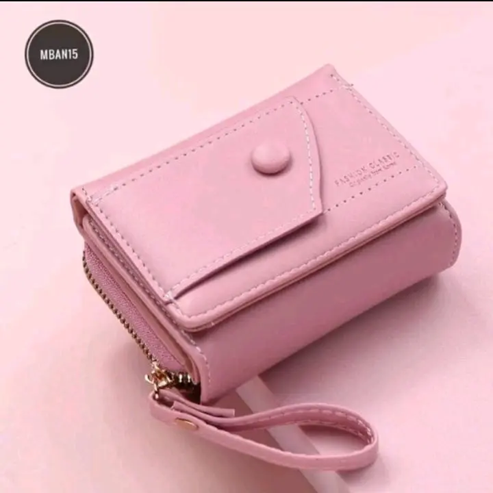 MUCH~Dompet lipat~wanita~Domprt kartu wanita resleting impor
