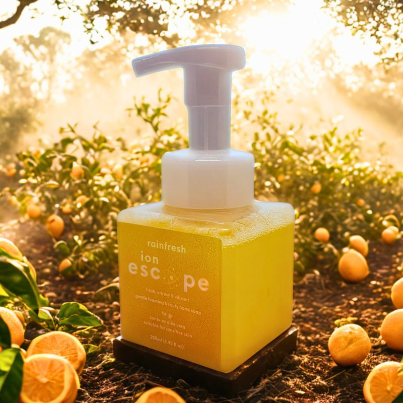 RAINFRESH Gentle Perfume Foam Hand Soap - ION ESCAPE [Ion Orchard Scent] Foaming Moisture Scented Aroma