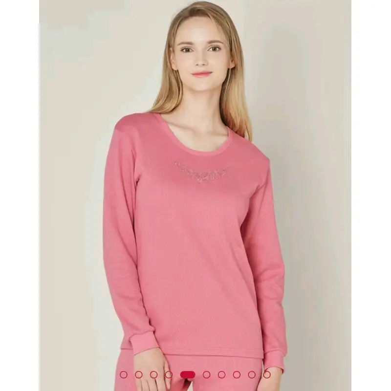 [Sortiran Pabrik] BYC Long Jhon Tebal Wanita Dewasa 100% Katun Pakaian Baju Musim Dingin Winter 3