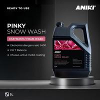 Gambar Aniki Pinky Snow Wash 5L - Sabun Cuci Kendaraan / Foam Spray Car dari MITECH IDN Kota Tangerang Selatan 1 Tokopedia