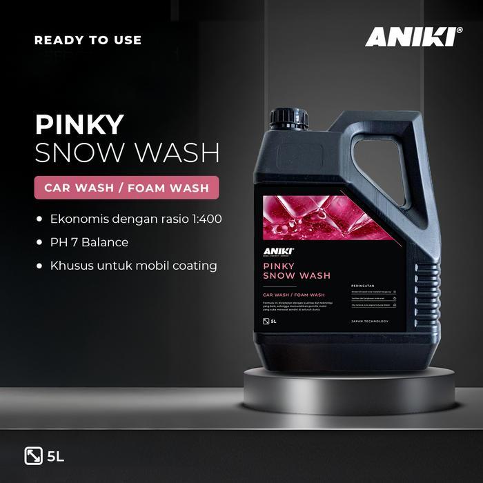 Gambar Aniki Pinky Snow Wash 5L - Sabun Cuci Kendaraan / Foam Spray Car dari MITECH IDN Kota Tangerang Selatan Tokopedia