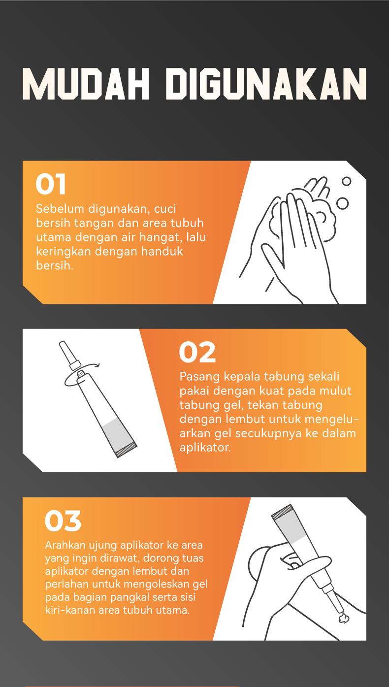 Greenvibes Gel Herbal Pria – Perawatan Sehari-hari dengan Ekstrak Alami