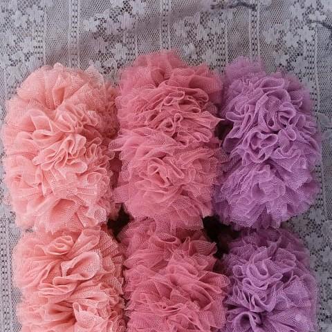 cepol hijaab anti pusing bahan tile // ringan scrunchies cepolan hijab ikat rambut wanita 2