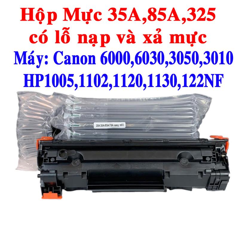 Hộp mực 35A/85A cho máy in HP 1102W, 1212, 1132, Canon LBP 6030/ 6000