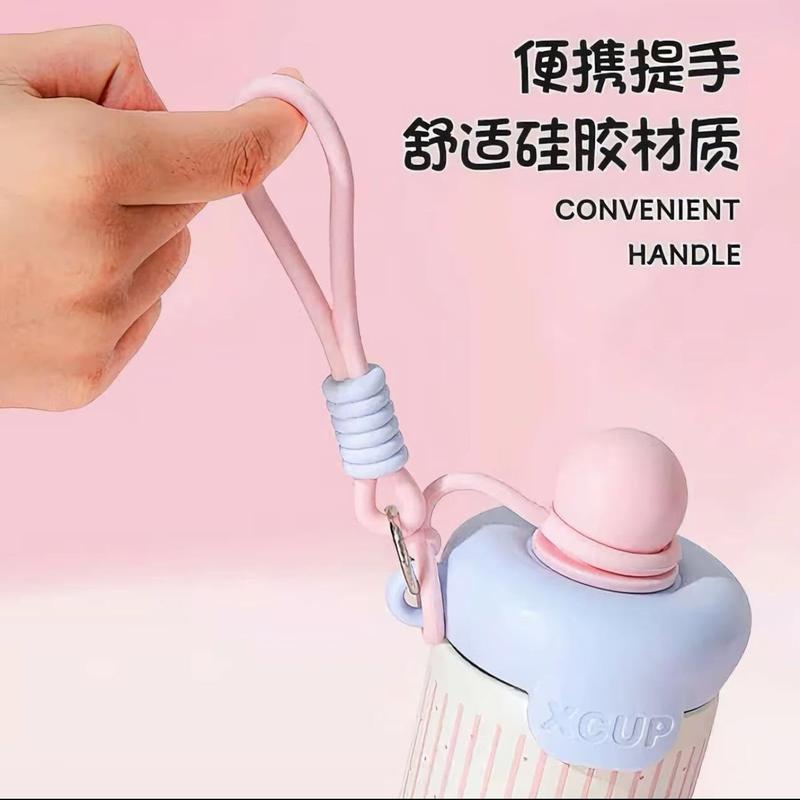 Bình giữ nhiệt X-CUP NIUMI 600ml , thép không gỉ 316 , giữ nóng và lạnh tốt , chống tràn ,có ống hút tiện lợi và dây xách tay , dành cho học sinh siêu dễ thương ....