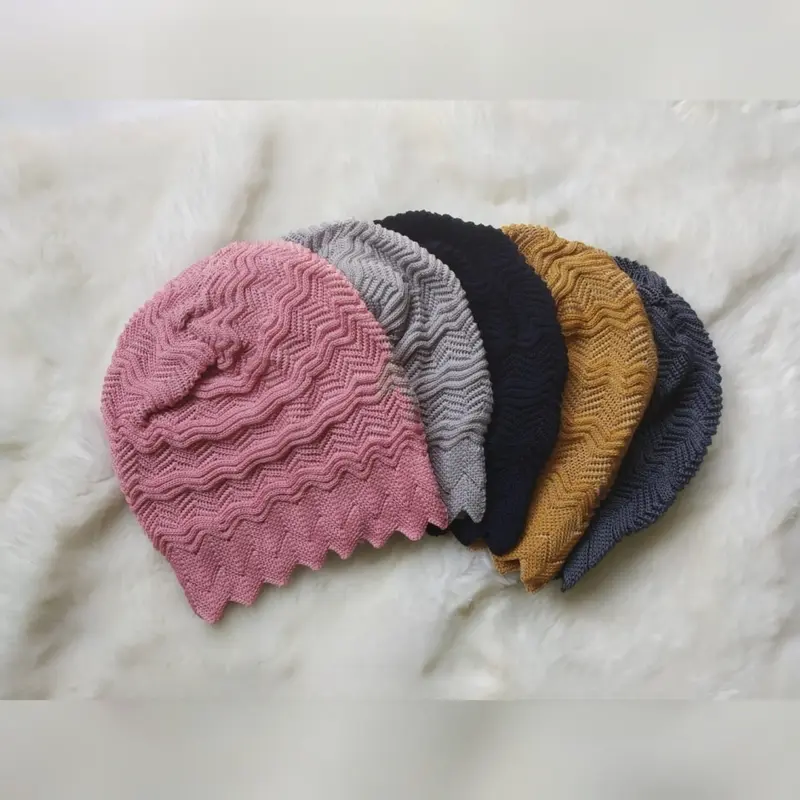 10 pcs ciput rajut antem nini ciput kupluk daleman kerudung Jilbab 4