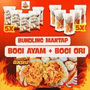 BUNDLING MIX 10 BOCII AYAM 5 BOCI ORI 5 HOTPOT INSTAN KALDU KUAH PEDAS NIKMAT