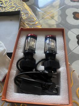 Product Review of Y7D Lampu Led Mobil Dan Motor H4 /Biled/ Mini PJECTOR PROJIE Y7D SUPER BRIGHT 45 Watt Car Reflektor from R**a s**a 1