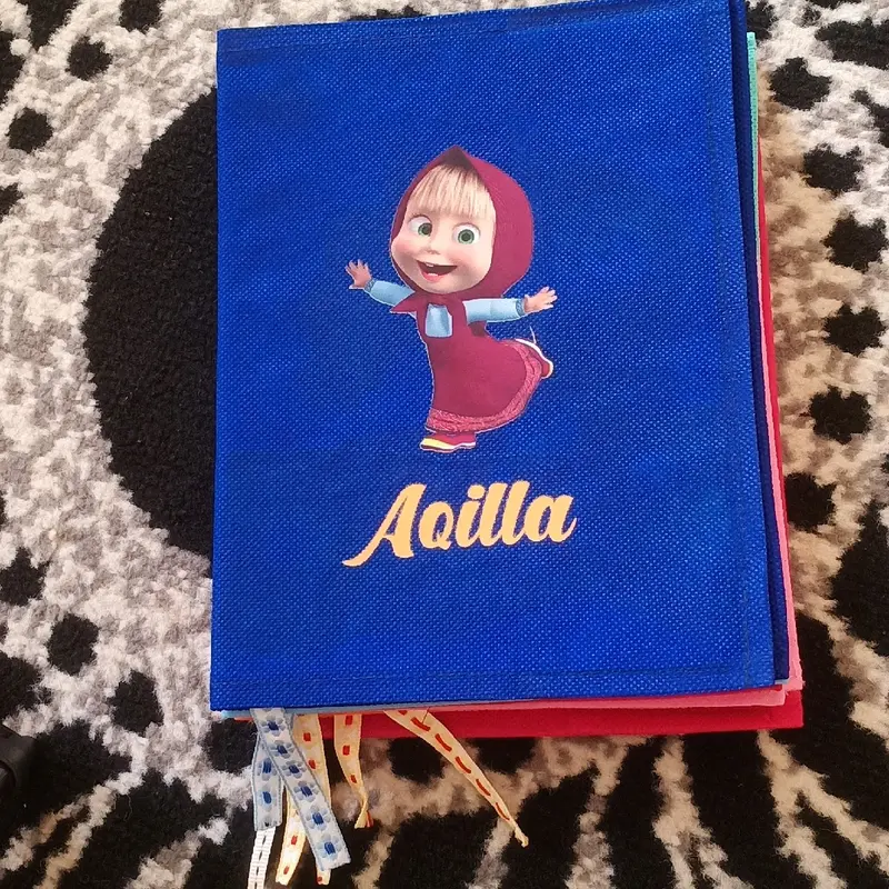 Sampul Buku Tulis/Cover Buku Tulis/Sampul Buku Unik Lucu + Gambar Print DTF 3