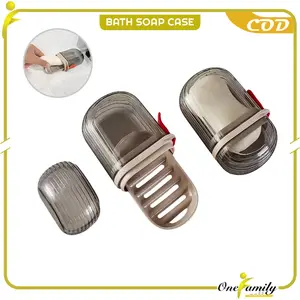 [COD] OFM C1321 Bath Soap Case Tempat Sabun Batang Travel Portabel Anti Bocor