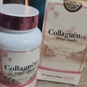 Collaguenza Prime Gamat 10 Kali Mencerahkan Kulit sudah BPOM dan HALAL isi 60 Kapsul