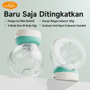 IICOBEAR Pompa ASI Elektrik Handsfree Wearable Pumping Portable Pumps Milk Evakuasi Anti-Nyeri untuk Ibu Bayi