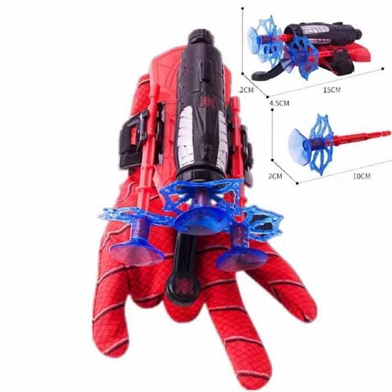 Mainan anak tembak tembakan sarung tangan action figure super hero spiderman Toy 1