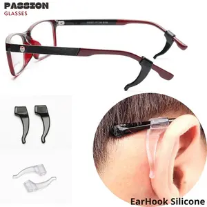 EarHook Pengait Kacamata Anti slip Silikon Penahan Pelindung Kacamata Anti Melorot hook silicone 1 pasang