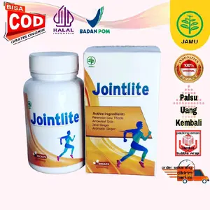 Jointlite Obat Herbal Nyeri Tulang Sendi Osteoporosis Alami Halal BPOM Original 30 Kapsul